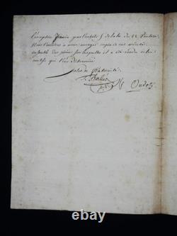 Theophile BERLIER signed letter COMMITTEE OF LEGISLATION OUDOT 1795