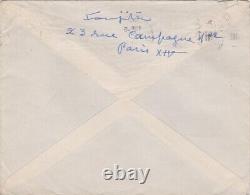 Tsugouharu FOUJITA Rare Signed Autograph Letter to Ida KAR