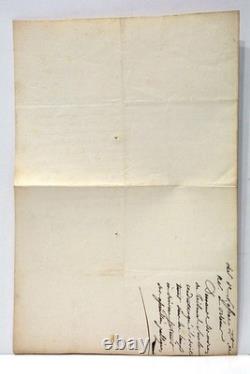 Two autograph letters signed PASSAC on public order at balls, Orléans, 1782