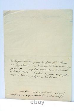 Two autograph letters signed by Count de Castellane, Perpignan, 1838
