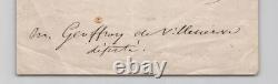 Urbain Le Verrier Signed autograph letter European telegraphs 1865