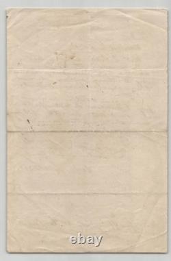 Urbain Le Verrier Signed autograph letter European telegraphs 1865