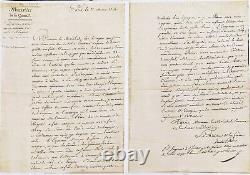 Very Important Autograph Letter Signed March 21, 1814 Duke Of Feltre To Augereau
