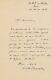 Victor Charreton Painter Autograph Letter Signed An Appointment At His Studio