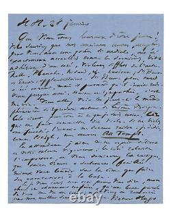 Victor Hugo / Unpublished Signed Autograph Letter / Lucrece Borgia / His Works