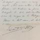Vincent D'indy Beautiful Autographed Letter Signed On César Franck And Poland