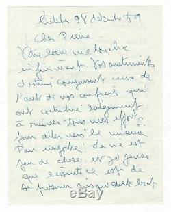 Viviane Romance / Autograph Letter Signed (1959) / Actress Désabusée