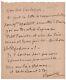 Vlaminck (mauritius Of) Signed Autograph Letter Addressed To Fritz-rené Vanderpyl