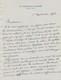 Writer Abel Hermant Signed Autograph Letter Etymology Stateless Person