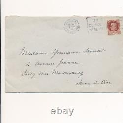 Writer Abel Hermant signed autograph letter etymology stateless person