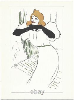 Yvette GUILBERT / Letter, signed autograph / About her career and successes