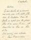 Yvonne De Gaulle Autograph Letter Signed On Anne De Gaulle Foundation