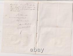 20-02-1861. Lettre autographe signée. Alexandre Bertrand. Archéologue. Alésia
