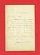 346a-lettre Autographe Sign&eacute;e-bornier Henri-po&egrave;te-(1825-1901)
