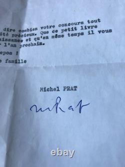 3 Lettres Manuscrites Autographes Signees