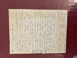 3 Lettres Signées du Maréchal Lecourbe 09/ 1815, Au Duc De Feltre, à Son Épouse