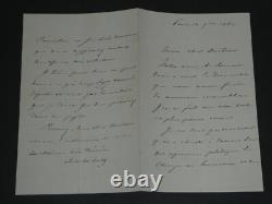 Achille Fould Lettre autographe signée Gouvernement de Juillet 1862 4pages