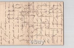 Adolphe Joseph Carcassonne Lettre autographe signée à Scheler 4 pages 1876