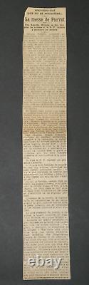 Adolphe Léon Willette LETTRE AUTOGRAPHE SIGNÉE L'Age d'Or, et petits papiers