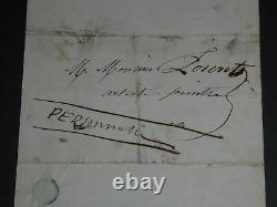 Adrien TOURNACHON dit NADAR JEUNE LETTRE AUTOGRAPHE SIGNÉE À A. J. LORENTZ