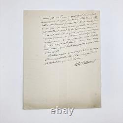 Albert Mockel Très Intéressante Lettre Autographe Signée. 1899 Symbolisme