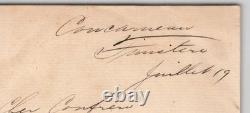 Alexander Harrison Lettre autographe signée, Achat d'une marine du Salon XIX