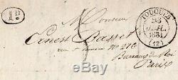 Alexandre DUMAS Lettre autographe signée, Touques 23 juillet 1831