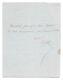 Alexandre Dumas Père / Lettre Autographe Signée / Rue D'amsterdam