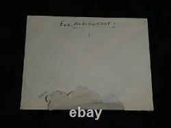 Alfred Cortot LETTRE AUTOGRAPHE SIGNÉE À C. Olivier Randonnée routière 1958