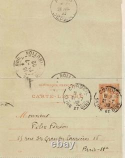 Alfred JARRY (1873.1907) Lettre autographe signée à Félix Fénéon. 1902