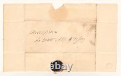 Alfred de VIGNY Lettre autographe signée au comte d'ORSAY- Dandysme