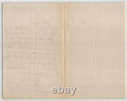 Alphonse Duvernoy Ensemble de 5 lettres autographes signées