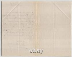 Alphonse Duvernoy Ensemble de 5 lettres autographes signées