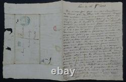 Amédée de BAST LETTRE AUTOGRAPHE SIGNEE A M. BERAUDIERE, 16 décembre 1836