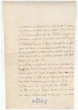 Amiral Pleville Le Pelley / Lettre Signée (1798) / Brest / Marine / Corsaire