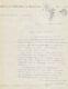 André Breton Lettre Autographe Signée à Propos De M. Duchamp. Surréalisme 1960