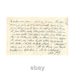 André GIDE / Lettre autographe signée / Amitié / Mercure de France / Écriture