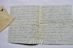 Anna de Noailles Belle lettre autographe manuscrite & signée