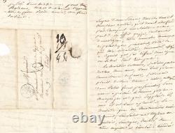 Anne Marie de MARGUERYE comtesse HAUTEFEUILLE 11 lettres autographes signées