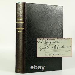 Apollinaire-l'hérésiarque & Cie-belle Lettre Autographe-édition Originale 1910