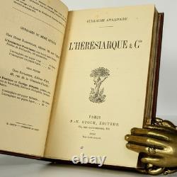 Apollinaire-l'hérésiarque & Cie-belle Lettre Autographe-édition Originale 1910