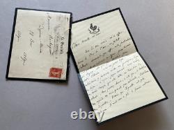 Arthur MAYER Intéressante lettre autographe signée. 1913