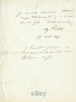 Auguste RODIN lettre autographe signée à Charles Morice 1907