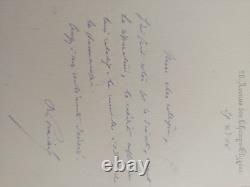 Authentique Lettre Autographe Signée (L. A. S.) de Raymond POINCARÉ