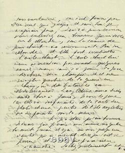 Avec le Christ, Antonin ARTAUD annonce l'Apocalypse. Lettre autographe signée