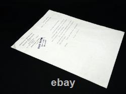 BARBUSSE Henri Lettre Tapuscrite signée 1919