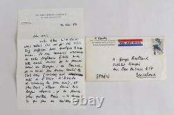 BARTHES Lettre autographe signée à Georges Raillard MANUSCRIT AUTOGRAPHE 1967