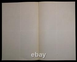 Baron Charles Alfred DE JANZÉ LETTRE AUTOGRAPHE SIGNÉE, 1869