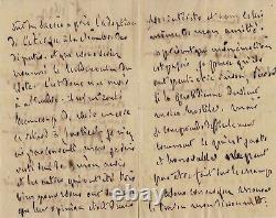 CHATEAUBRIAND Lettre autographe signée. Son soutien au baron de Vitrolles 1823