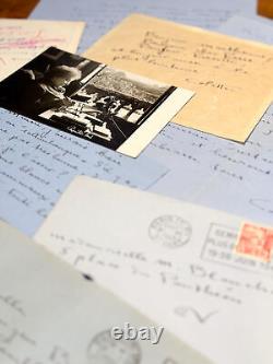 COLETTE 5 lettres autographes et une photographie originale signées LIPTNITZKI
